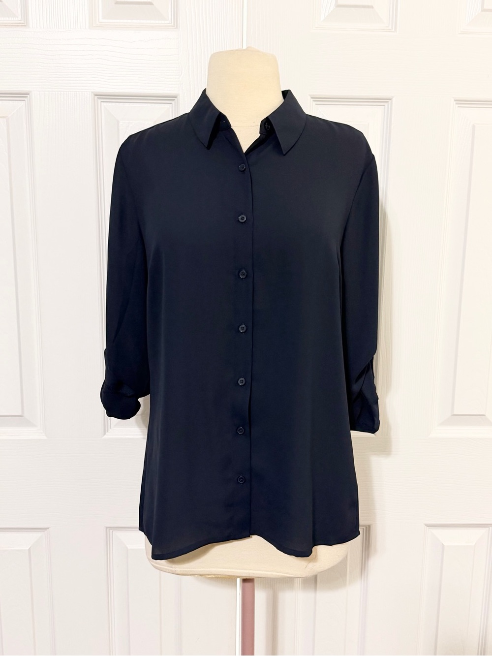 Express Navy Blue  Button-Down Collared Portofino